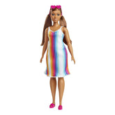 Barbie Loves The Ocean Rainbow Stripe Dress GRB35 - Colorland Toys